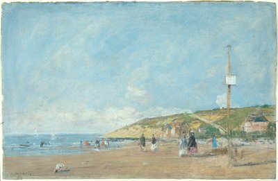 Un rivage - Eugene Louis Boudin